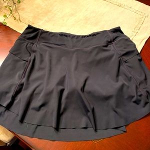 Zyia black tennis skirt